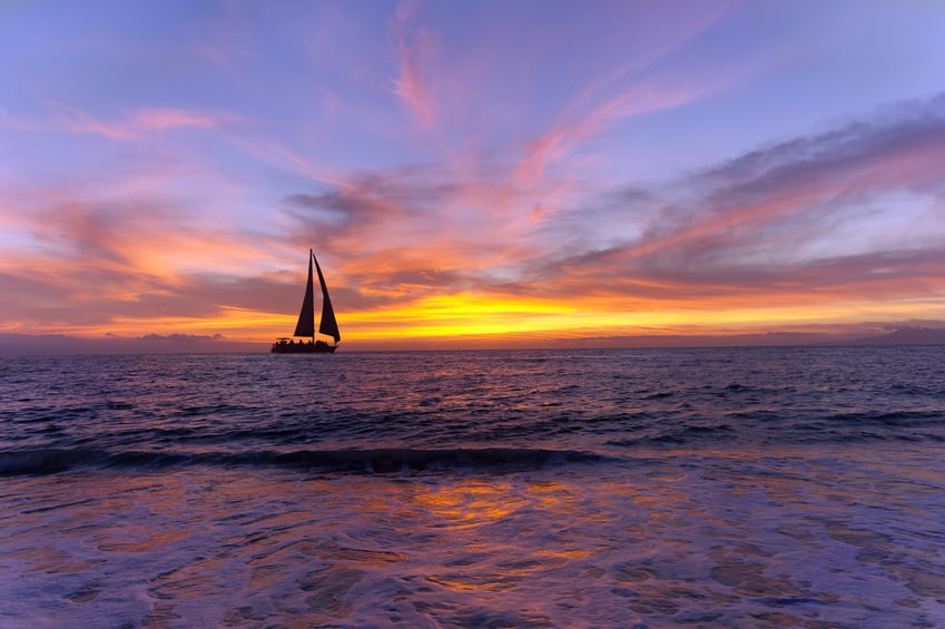 true life recovery sunset sailboat